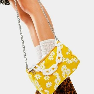 Dolls Kill Flower Chain Bag